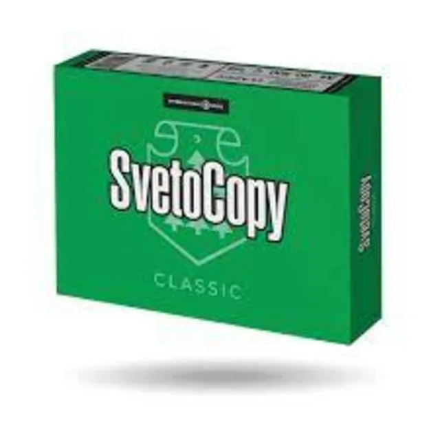 Wholesale Cheaper 100% Virgin Wood Pulp Classic Brand Svetocopy A4 Size Pure White Copy Paper For Office Photocopy Printer