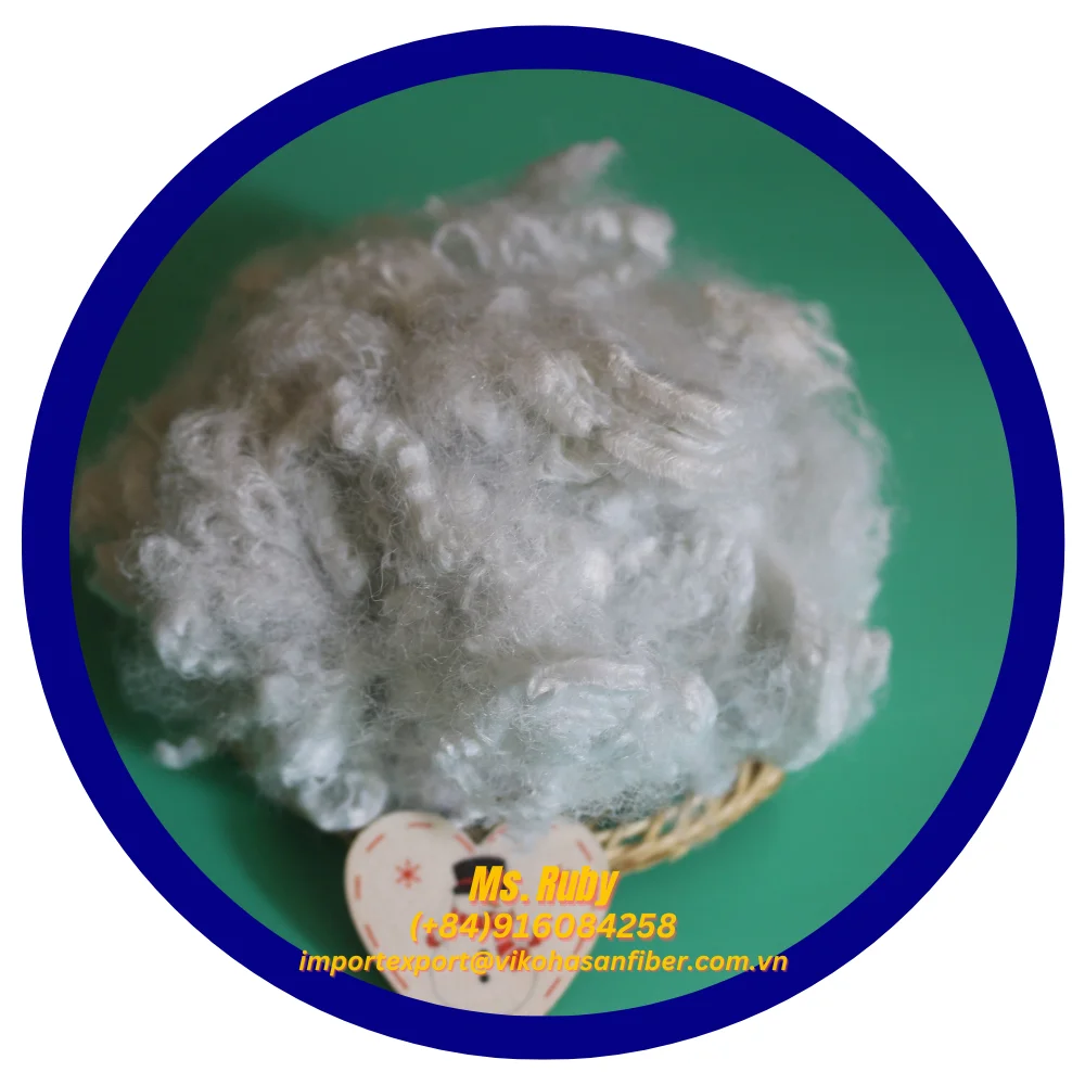 100% Polyester 4D HD White Hollow Dry Virgin Staple stuffing Quilts Pillows Sofa Blankets Cushions-Vietnam Vikohasan Supplier