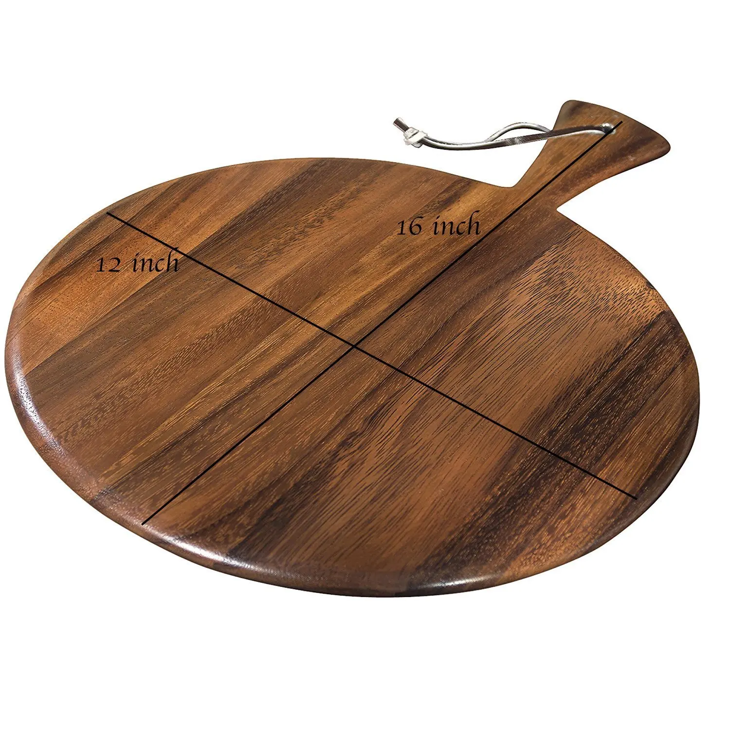 Wooden Circular Serving/Pizza Platter Board  BY KSN
