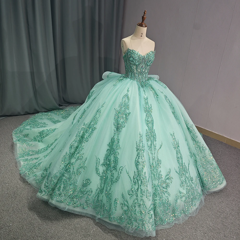 Jancember 6814 Красивые милые пышные платья Quinceanera для милых 16 девочек