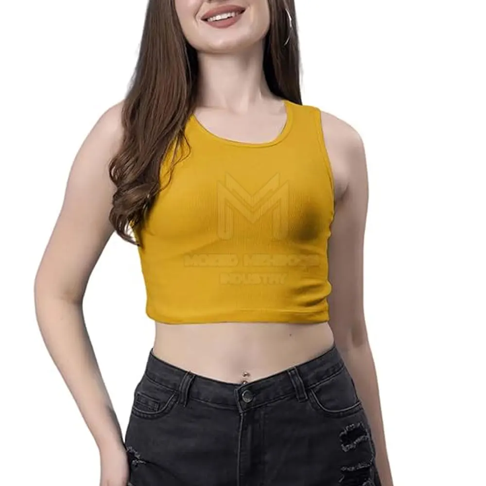 Made In Pakistan Women Crop Top Vest New Style 2024 Women Crop Top Vest Lightweight Women Crop Top Vest