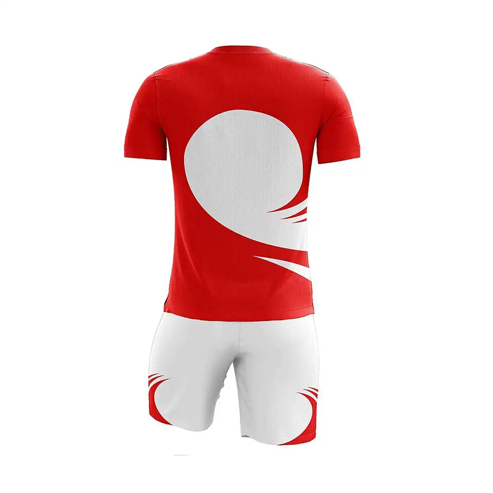 Custom OEM Logo Men Team Sublimation Sports Soccer Wear T Shirts Uniform Football Jersey
