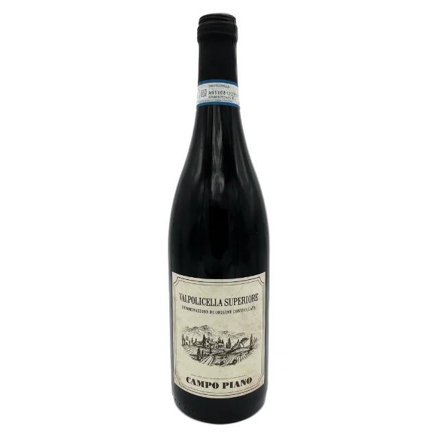 Высококачественное итальянское пианино Valpolicella Superiore DOC Campo 750 мл красного вина премиум-класса для розничной торговли