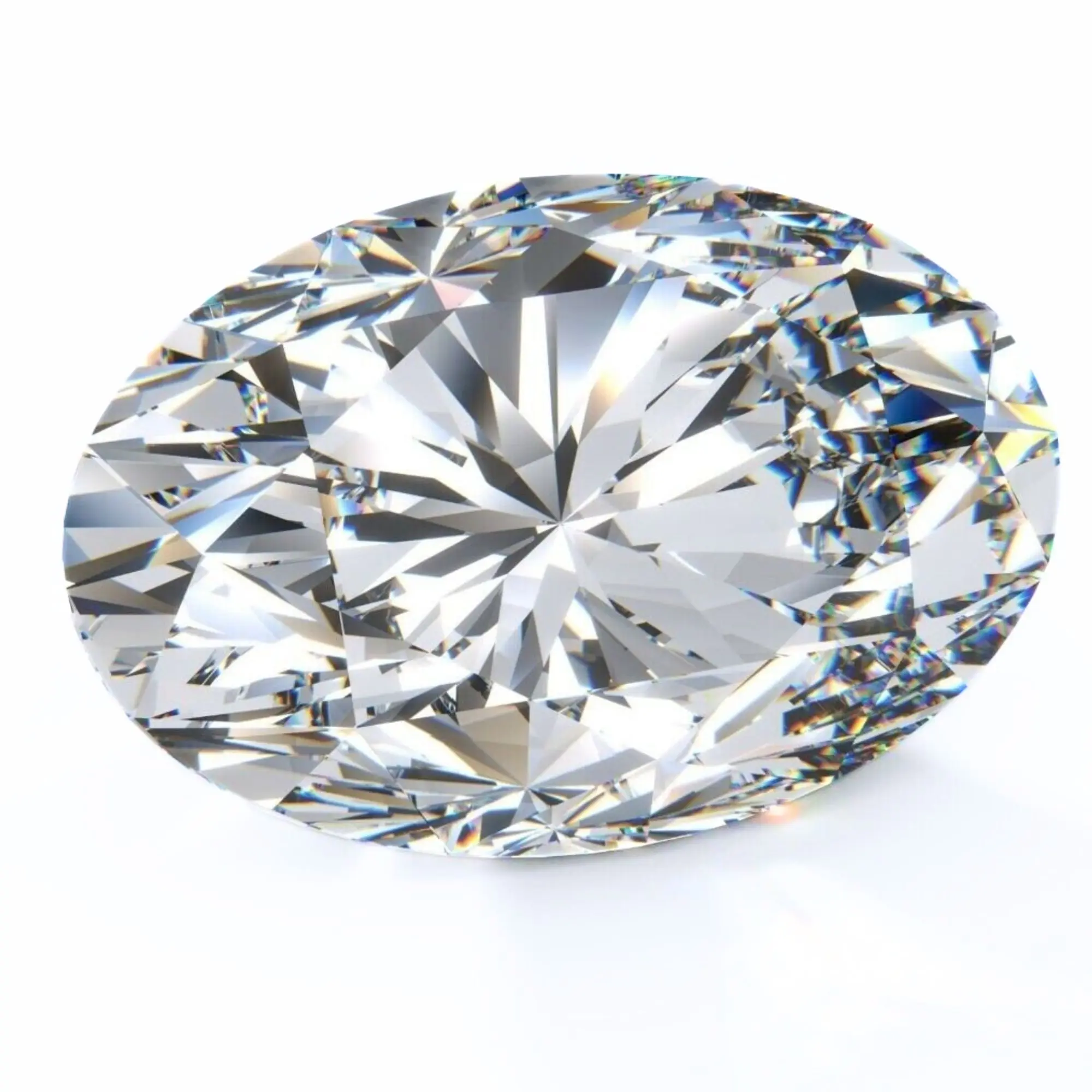 3 карат Бриллиант овальной формы с блестящей огранкой VVS VS ясность IGI сертифицированная оптовая цена CVD Lab Выращенный бриллиант цена.