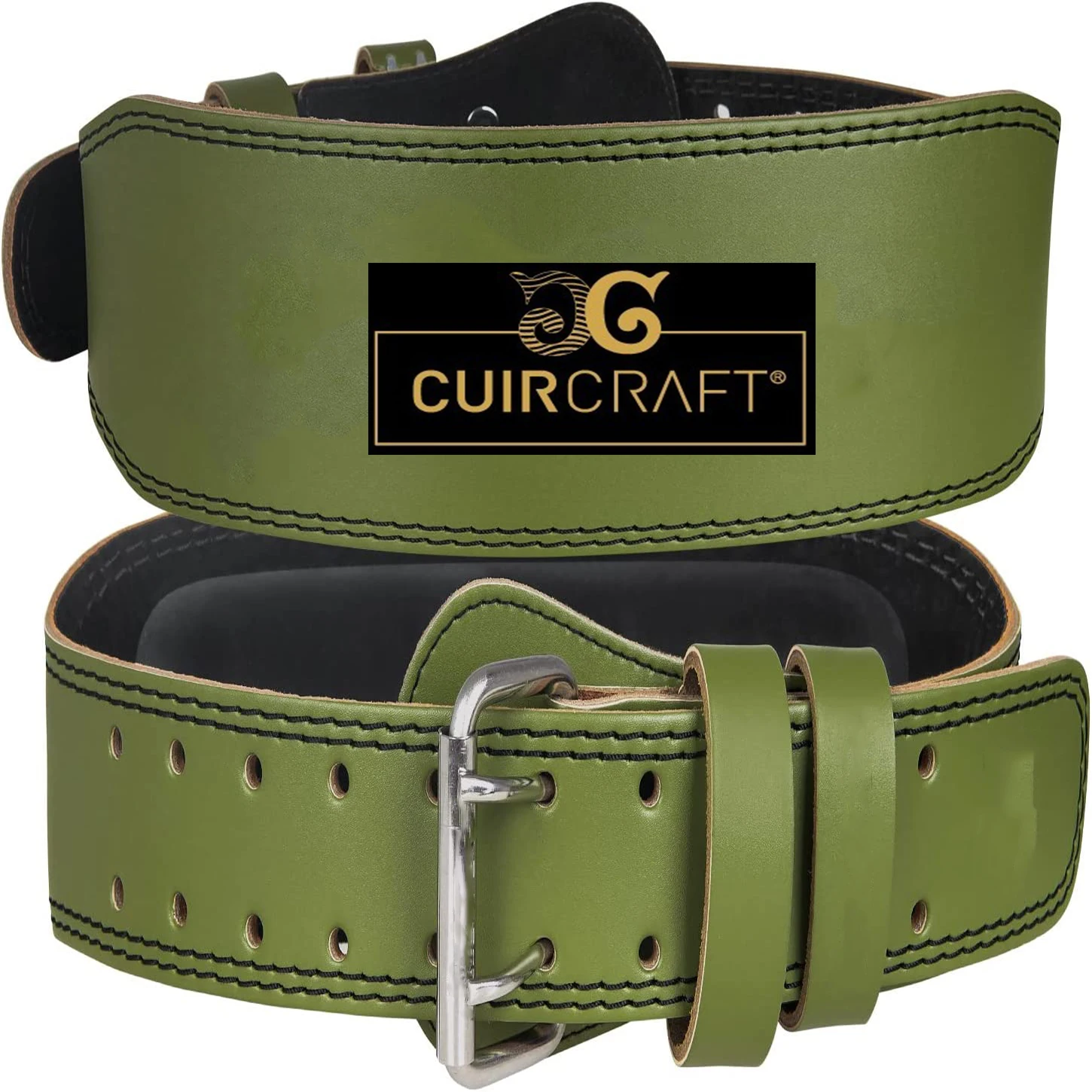 High Quality Adjustable Top Layer Leather Back Waist Support Workout PowerLifting Gym Weight Lifting Belt