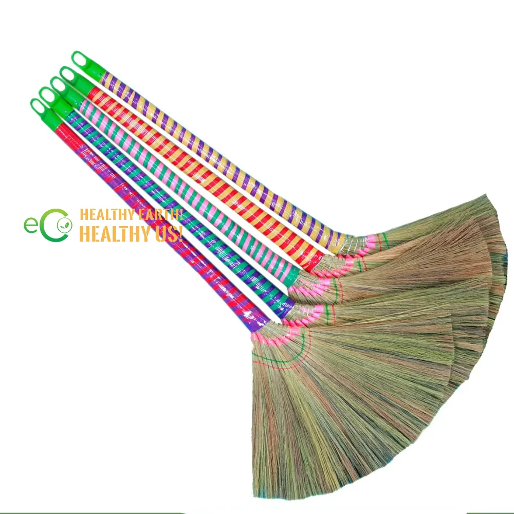 Authentic Handmade Asian Broom / Premium Vietnamese Straw Broom High Quality With Good Price By ECO2GO VIETNAM