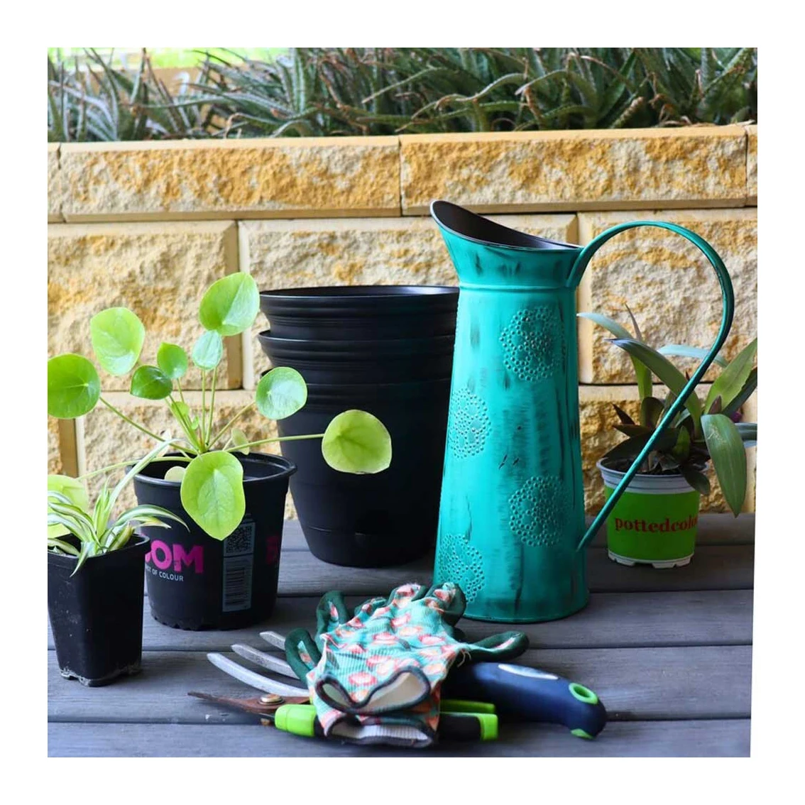 Top Selling with Cheap Price Planter Yellow 9 or 10 Inches Wide Extra Large Vase Flower Pot 14 Inch Vase Jar with High Quality