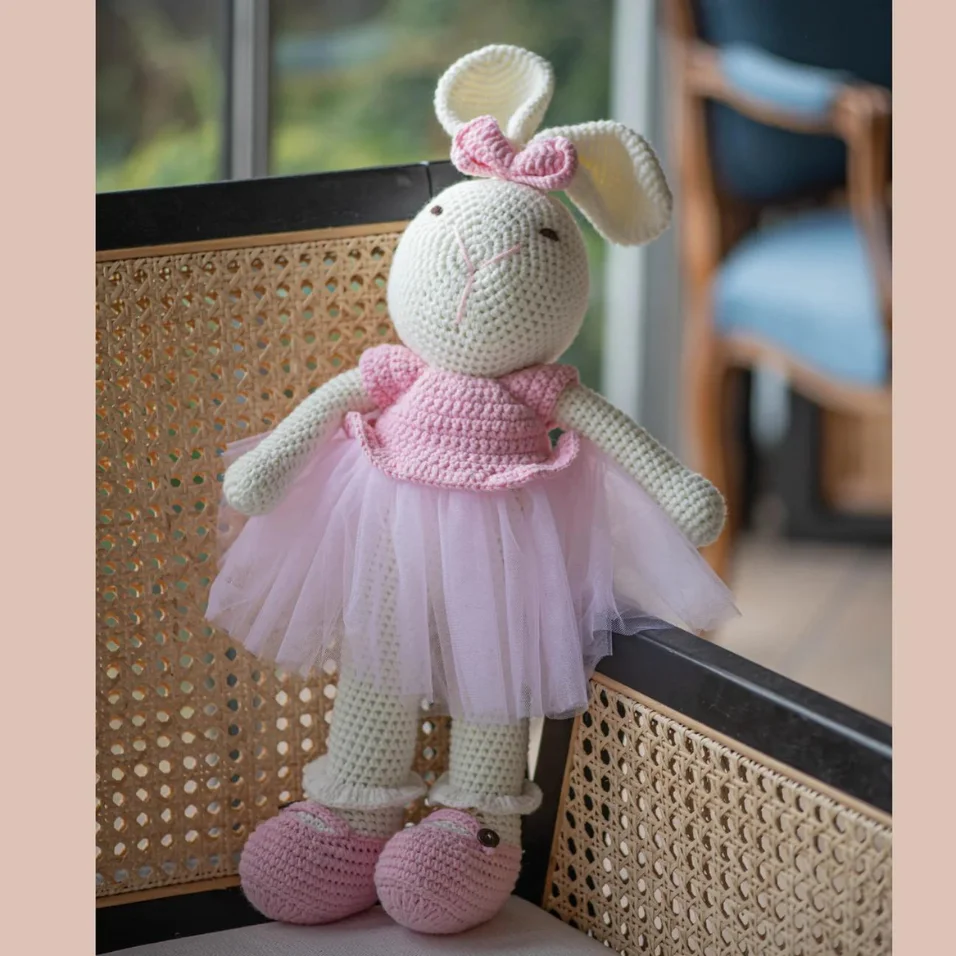 Handmade Amigurumi Stuffed Toy Knit Crochet Doll For Girls & Boys Baby Toddler Child Stuffed Animals OEM Made In Vietnam
