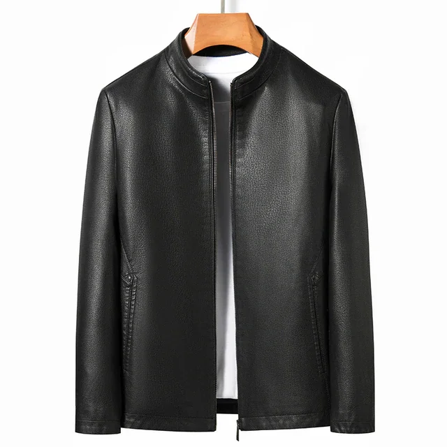 2024 Latest Design High Quality Men Brand Leather Jacket/Men Winter Design Custom Original Leather Jackets Manufacturer