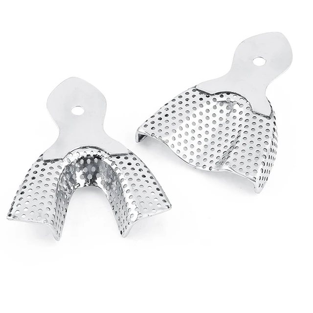 Basis Of Surgical Dental Instruments Stainless Steel Dental Impression Trays Teeth Trays CE And ISO Approved Special Tools