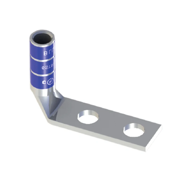 Кабельные обжимные наконечники с двумя отверстиями разных типов проводов Размером 25 мм, Короткие баррельные наконечники с окошком для осмотра