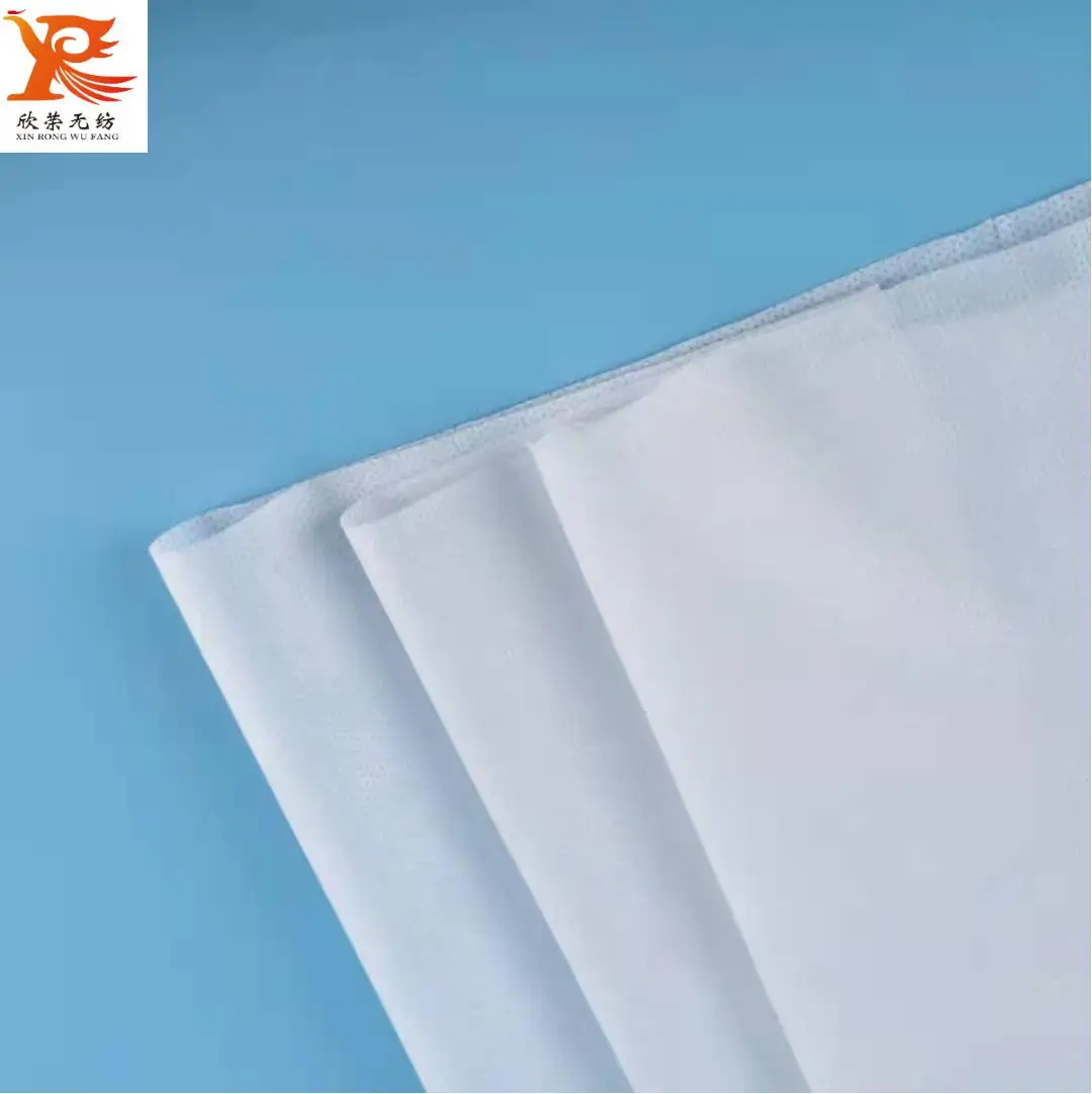 Cotton Viscose Mixed Spunlace Nonwoven Fabric Roll
