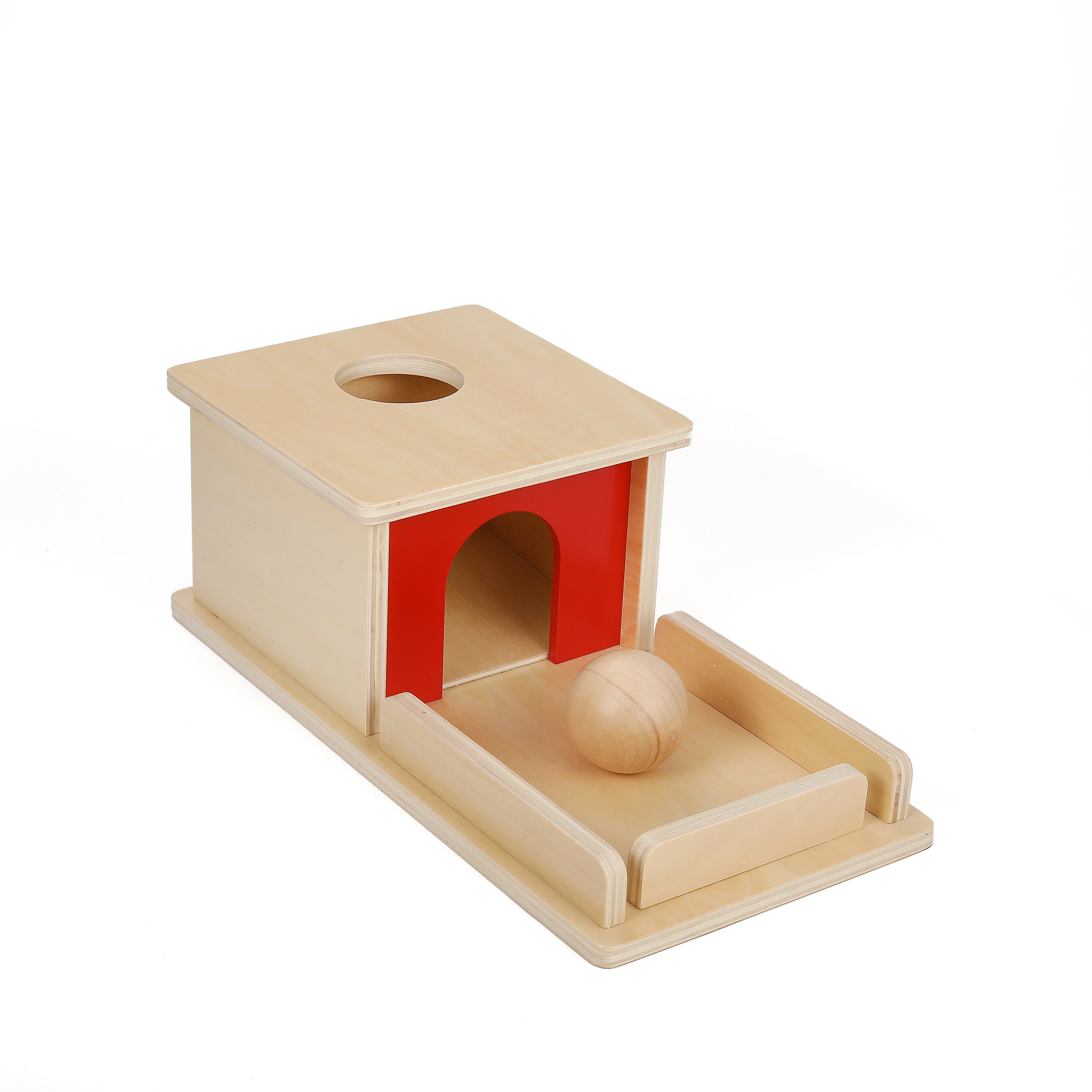 Детские развивающие игрушки для мальчиков произведенные в Китае коробка постоянных объектов с подносом материалы Монтессори