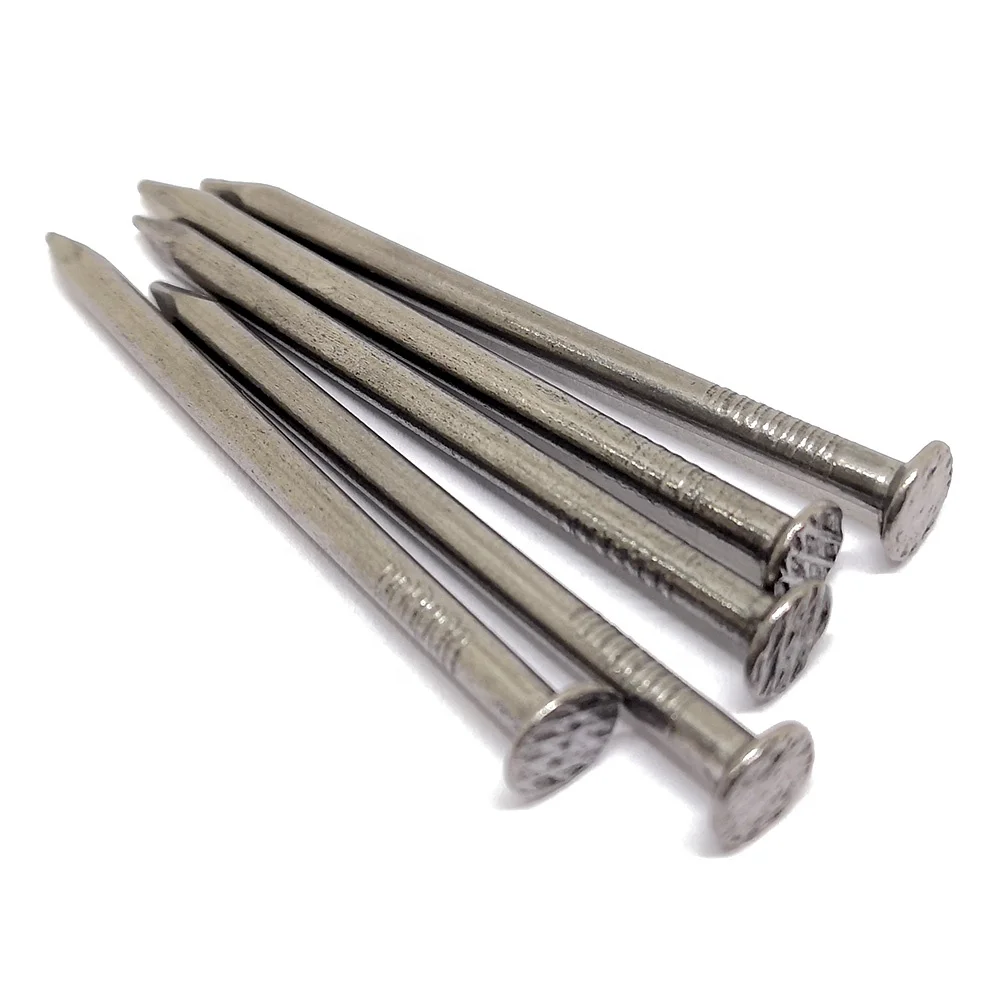 Common Iron Nails Wire 3,5' Nail 6cm Bulk Clavos Para Madera Q195 Polishing