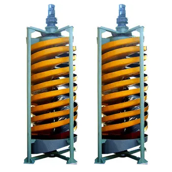 Mining Separation Coltan Tailing Zinc Copper Processing Plant Machine Spiral Chute Wet Separator System