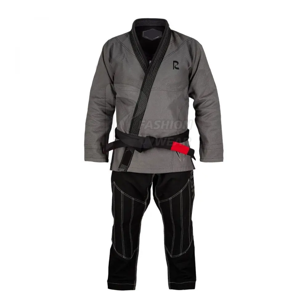 Low Moq Wholesale Custom jiu-jitsu kimono Brazilian Jui Jitsu Suits Grey Uniform For Sale