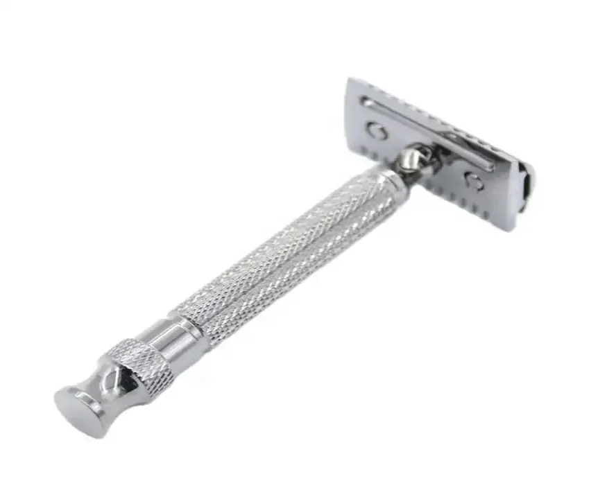 Professional brass material butterfly model safety razor double edge safety shaving razor safety Razor Black new design