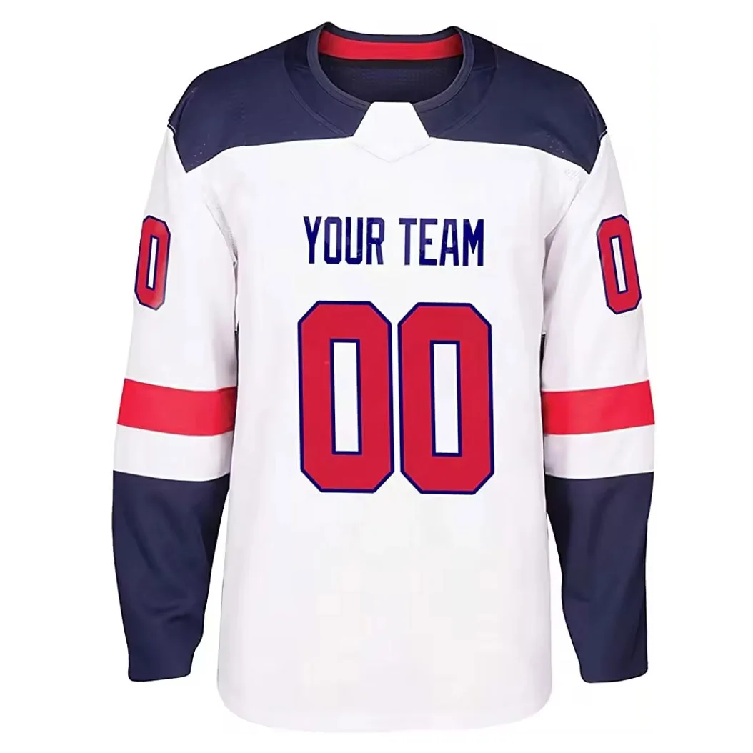 Customized Logo Print Hand Made Team Wear Ice Hockey Uniforms New Design Ice Hockey Jersey And Pant