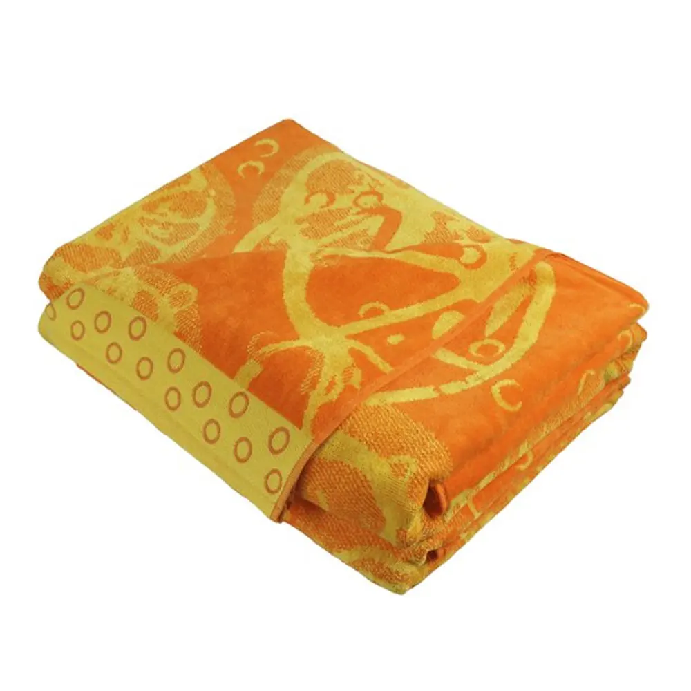 Wholesale Microfiber High Quality Sublimation Cotton Velour Summer Beach Towel