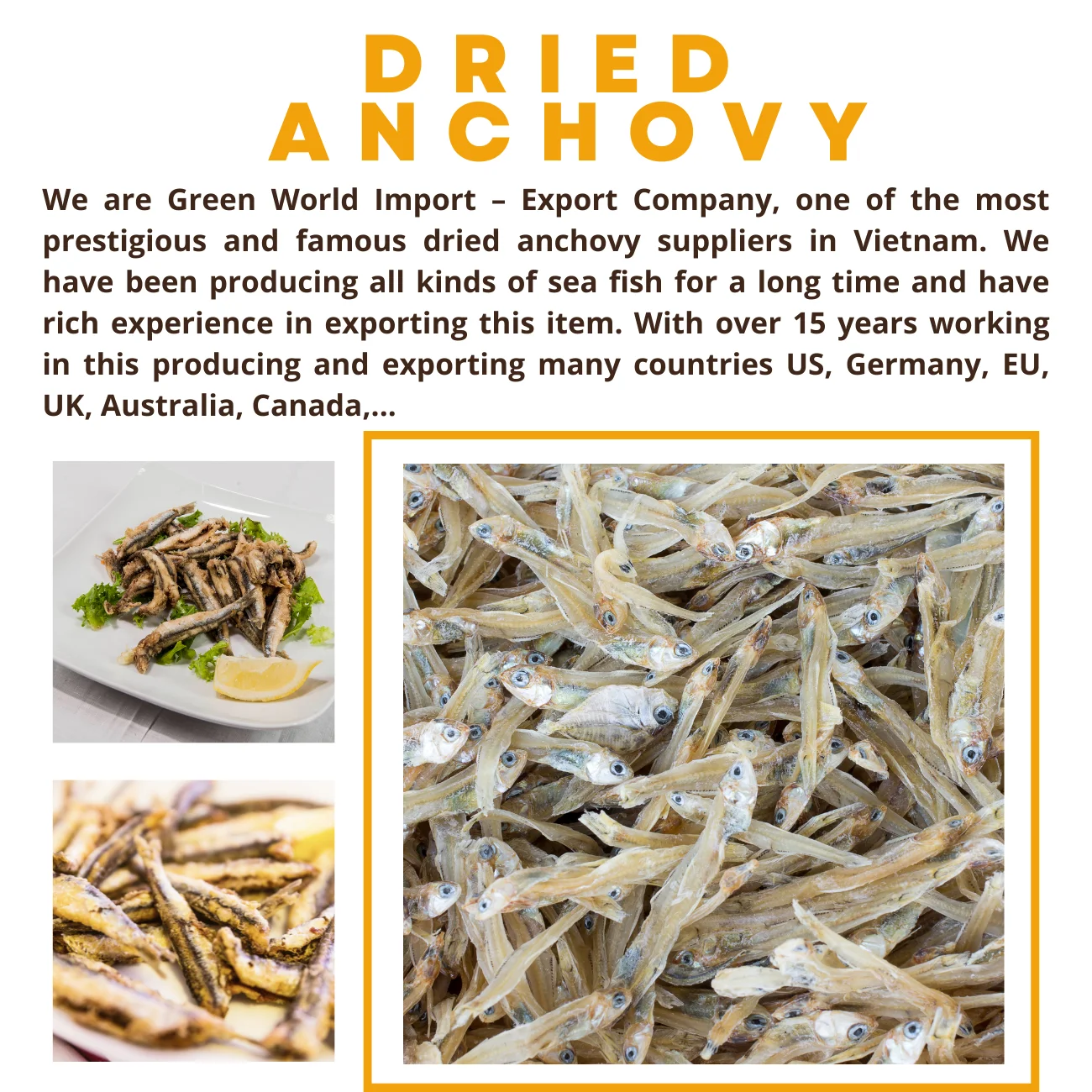 Супер вкусные сушеные анчоусы по доступной цене и высокого качества из Вьетнама-Лучшие продажи сушеных анчоусов на данный момент