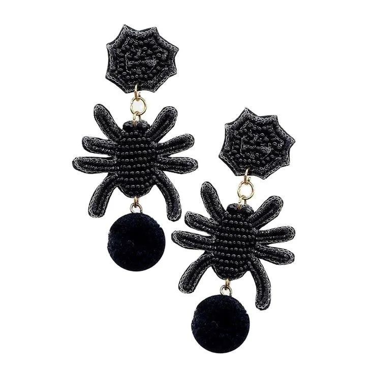 Wholesale Supplier Embroidery Earrings Handmade Manufacturer Fashion Jewelry Embroidery Earring High Quality for hottest selling