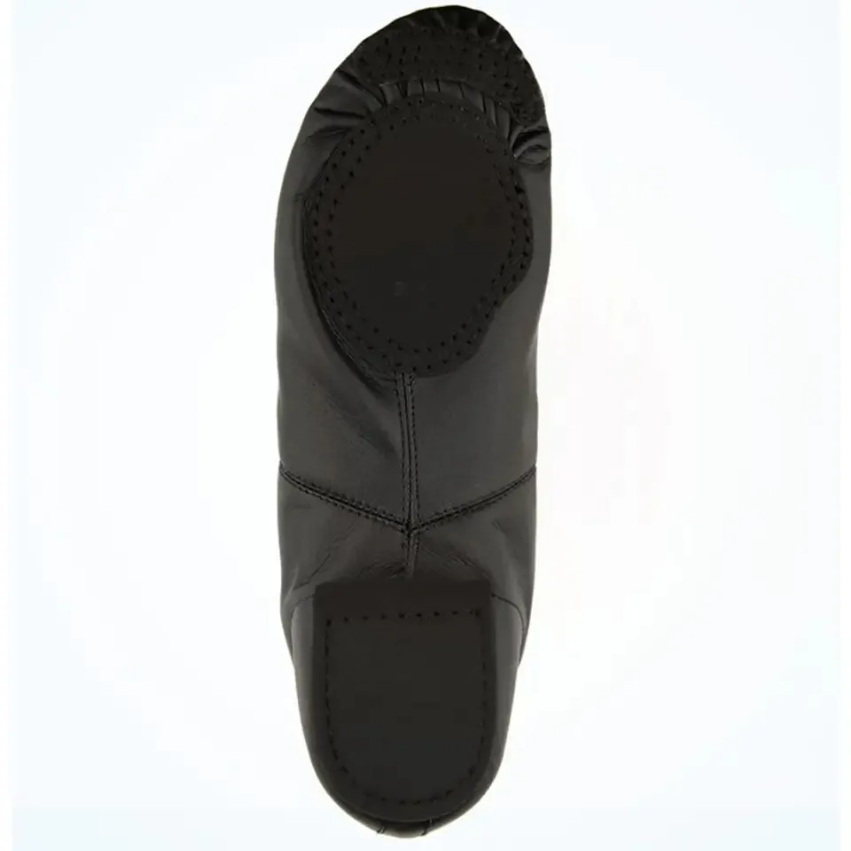 Dancing Shoes Custom Your Logo Soft Leather Upper Constructed With Nylon And Spandex Foam Cushioned Heel