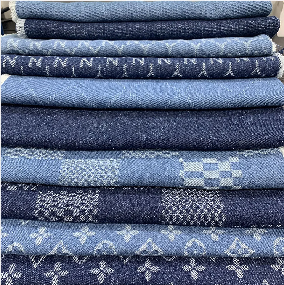 Good quality Factory Wholesale 65%Cotton 32%Polyester 3%Spandex Woven Jeans In Stock Fabric Denim Fabric