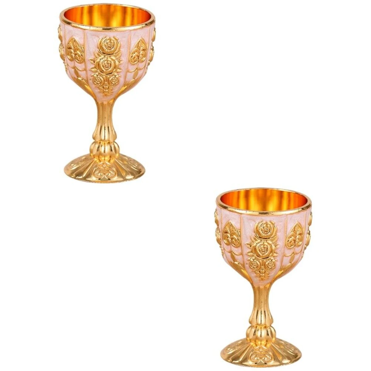 Elegant Copper Wine Goblet Lacquer Coated Classic Design High Quality at Great Price Ideal for Kitchenware and Tabletop Use