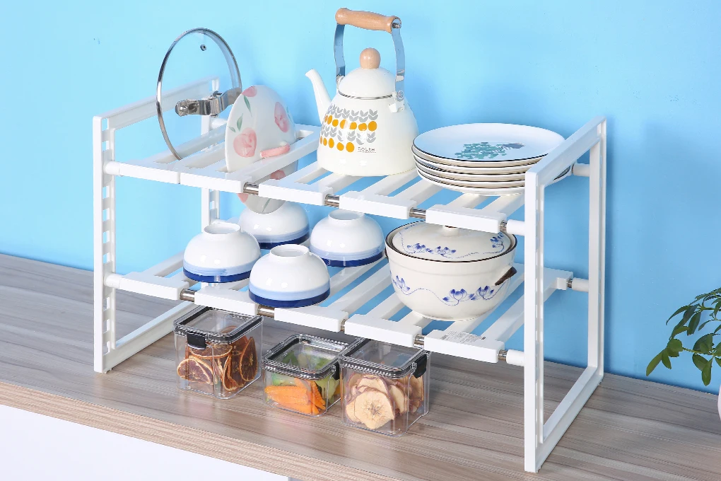 Лучшая цена не содержит Бисфенол А «Токийский иночи» умная многофункциональная кухонная полка под раковину и ванную комнату