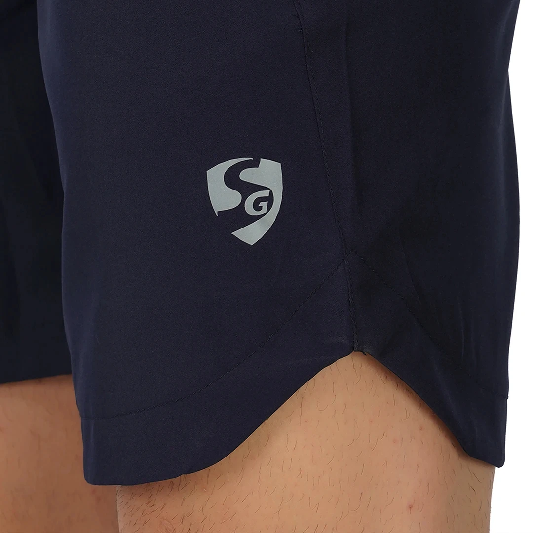 Wholesale 2023 New Arrival Customized Blank Polyester Men Shorts Solid Color Made in India Men Elastic Waist beach Shorts baggy