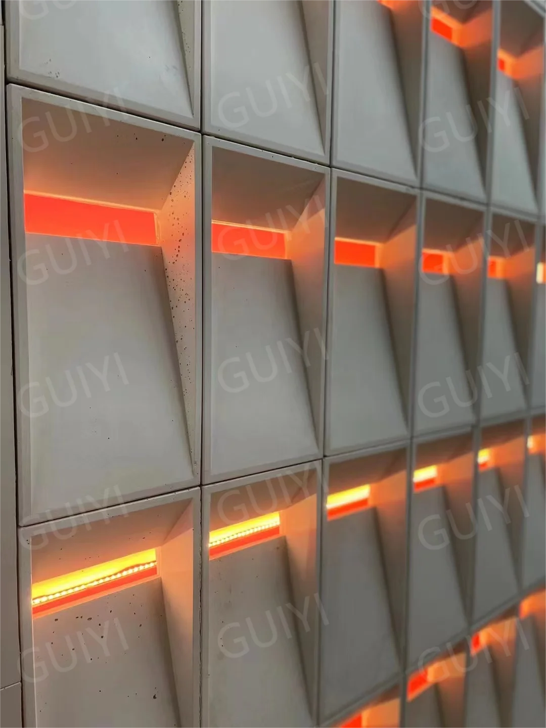 Concrete building block decorative hollow brick exterior and interior wall decoration