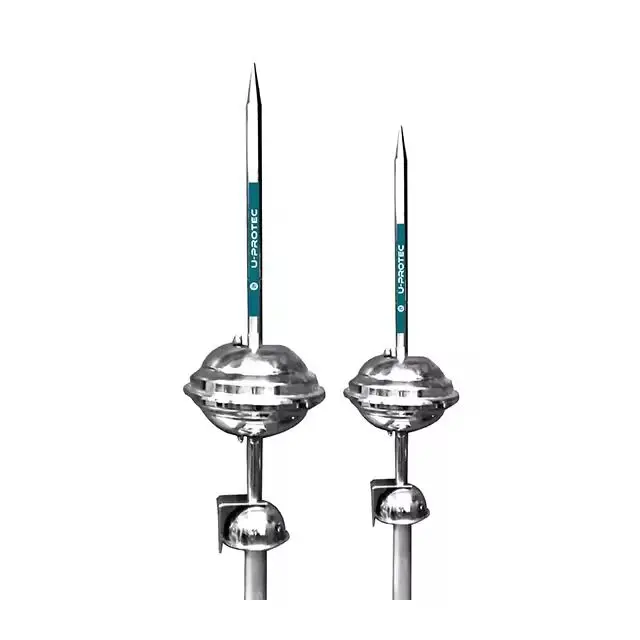High Quality Steel ESE Lightning Protection Good Price GUY ROPE ACCESSORIES Manufacturer Exporter Including Lightning Arrester