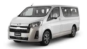 Used Toyota Hiace 13 Seats Gasoline Haice Mini Van Mini Bus for sale