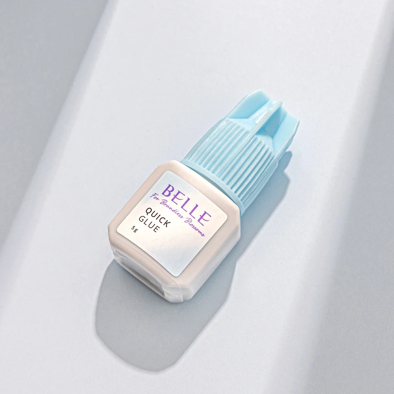 BELLE Quick Glue 5g High Quantity 0.5~1 Second 5 Weeks Long Retention Economic Glue Adhesive Made in Korea Best Quality Price