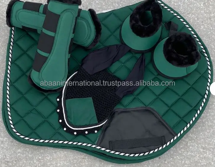 Horse Matching Saddle Pad With Matching Accessories High Selling Product for Horse Equine Equipment