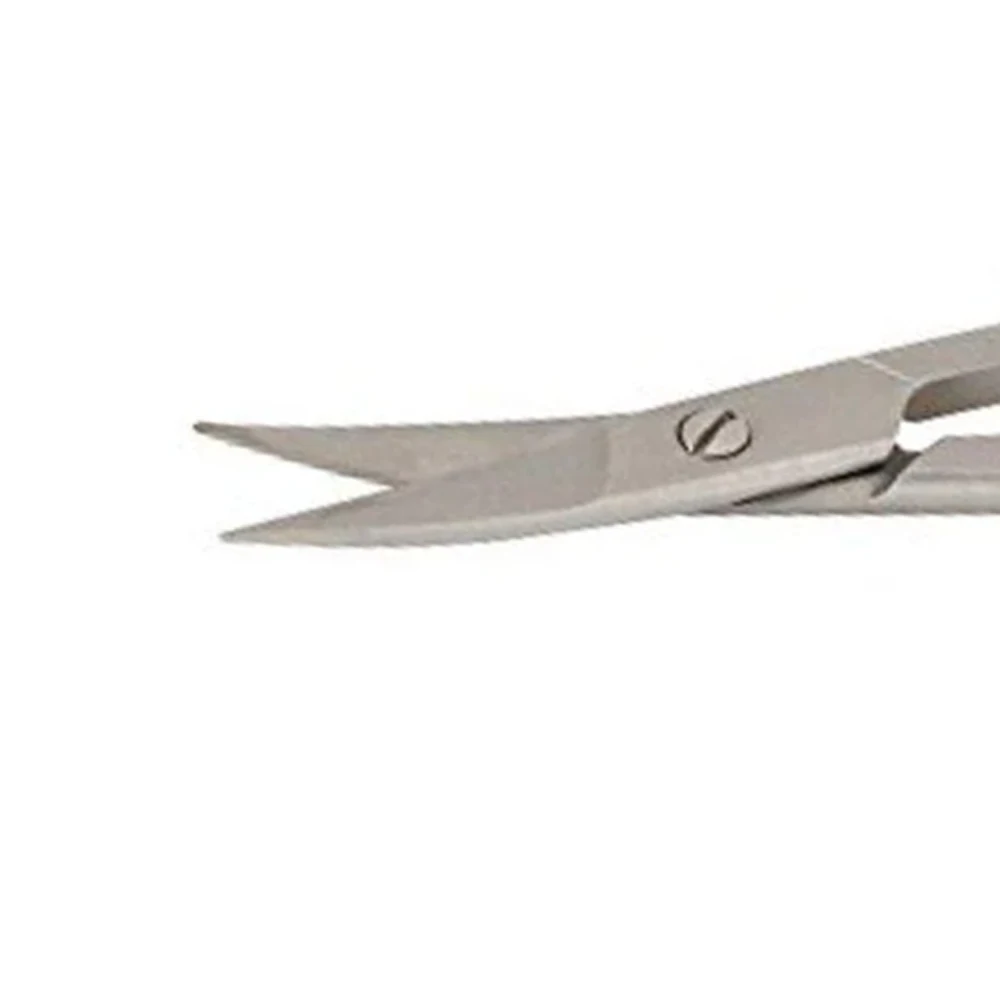 Nail Cuticle Scissors Stainless Steel Flat Curved Trimming Manicure Germany Premium Scissors Multi-purpose Cuticle Scissors