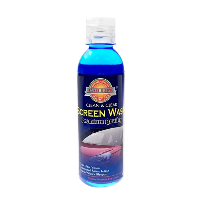 Top Sales Best Selling 8.5kg Weight Car Screen Cleaning Blue Liquid Non Toxic Spray 24 Carton Packing Glass Cleaning Use