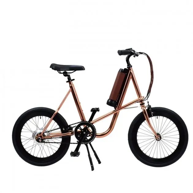 Запрет дистрибьютора для SEic miniu ebike розовое золото элегантный женский Электрический городской электровелосипед 20 дюймов