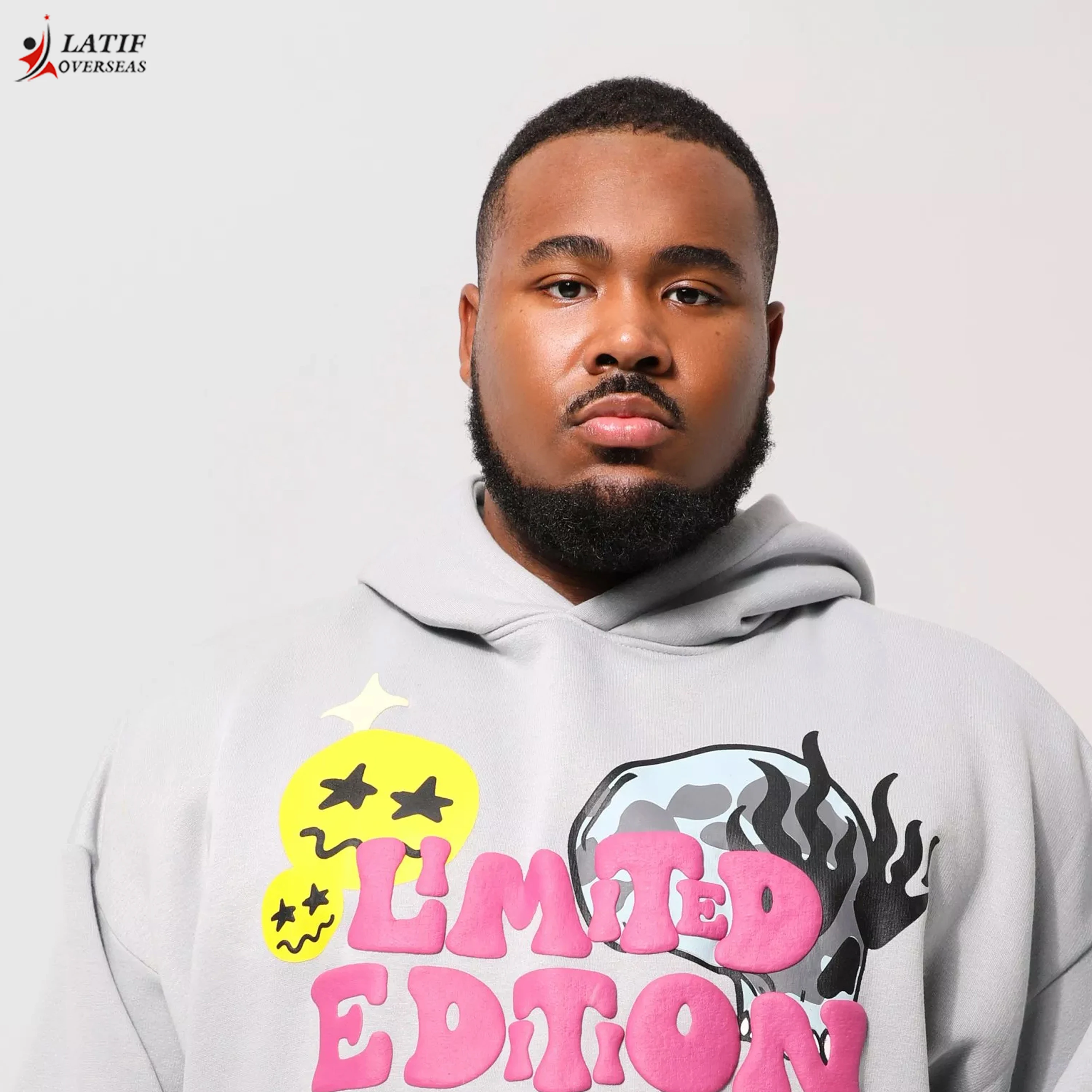 Custom Logo 400Gsm Pullover Hoodies Men Heavy Puff Printing Hoodie Blank For Reasonable Price