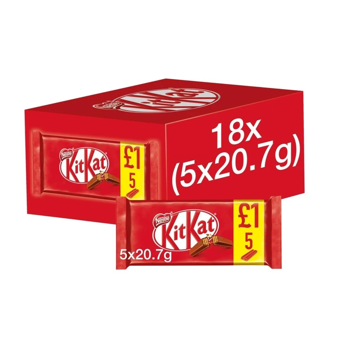 Шоколадные батончики Nestle KitKat (4 пальца 40 г)