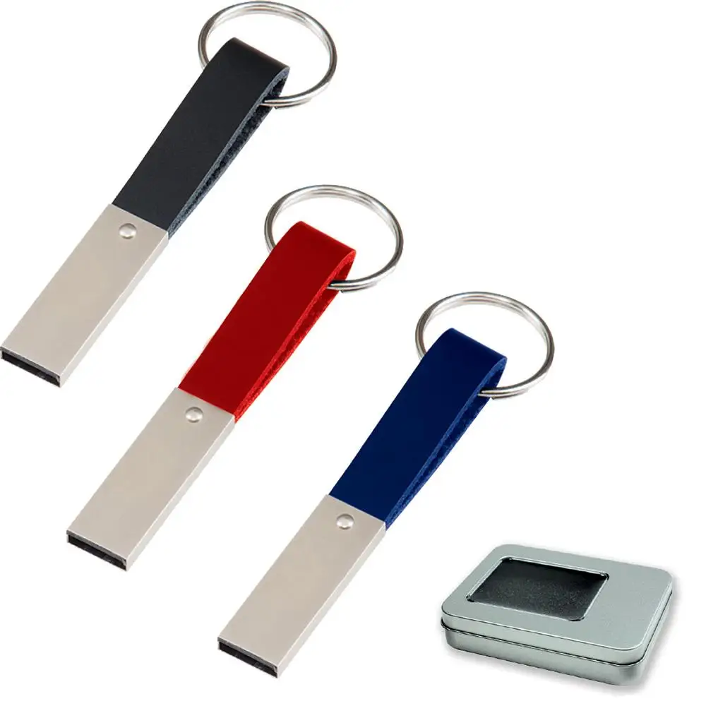 727256-16GB - 16 GB Metal USB Memory Keychain