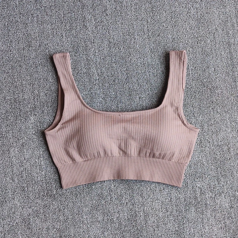 Seamless Gym Set Women 7 Colors Top Bra Leggings Sport Women Fitness Clothing Sport wear Yoga Sets