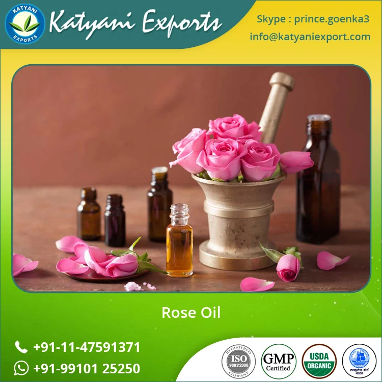 Hot Selling Pure & Natural Rose Essential Oil From Genuine Supplier At Reasonable Price In India For Aromatherapy Fragrance Oil