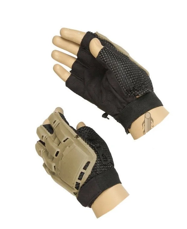 Touch Screen Knuckle Tactical Gloves Paintball Hunting Outdoor Riding Fitness Hiking Half Finger Gloves