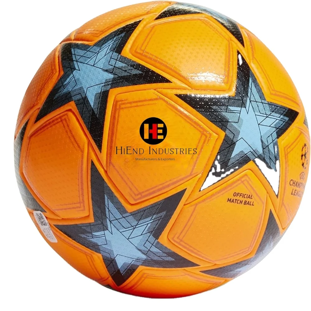 Customized Soccer Ball Football training soccer Ball OEM Service Size 5 PU Leather High Quality Made in Sialkot Pakistan