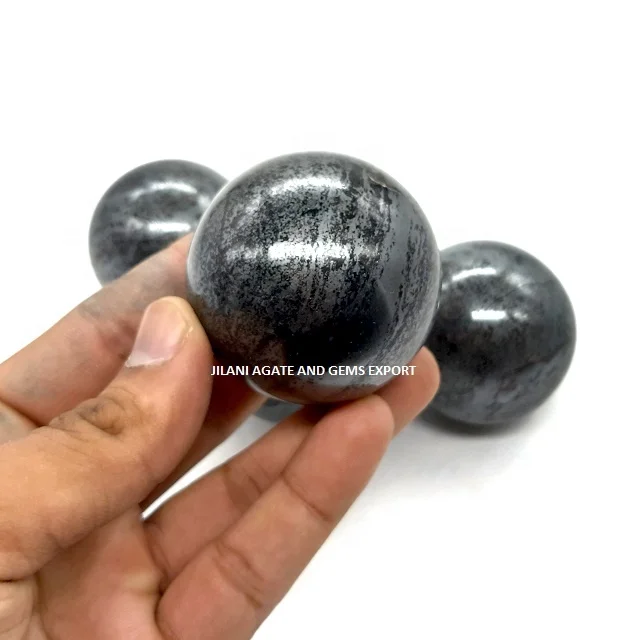 Hematite Agate Spheres Ball High Quality Healing Stones Hematite Crystal Polished Ball For Decoration| By From Jilaniagate