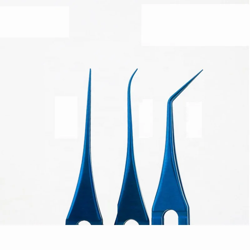 Private Label Thin Straight and different models Volume Lash Tweezers Strong Hold Fiber Tip Custom Lash Extension Tweezers