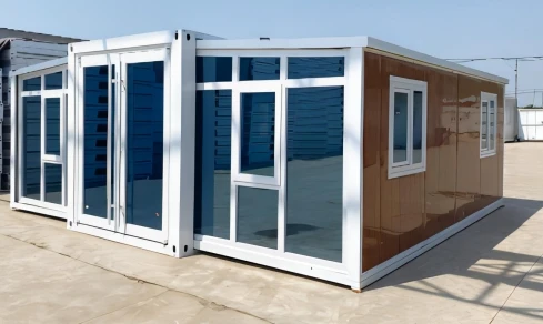 Expandable Container House Prefab 2 bedroom 3bedroom modular folding office customized prefabricated  prefab steel expanda