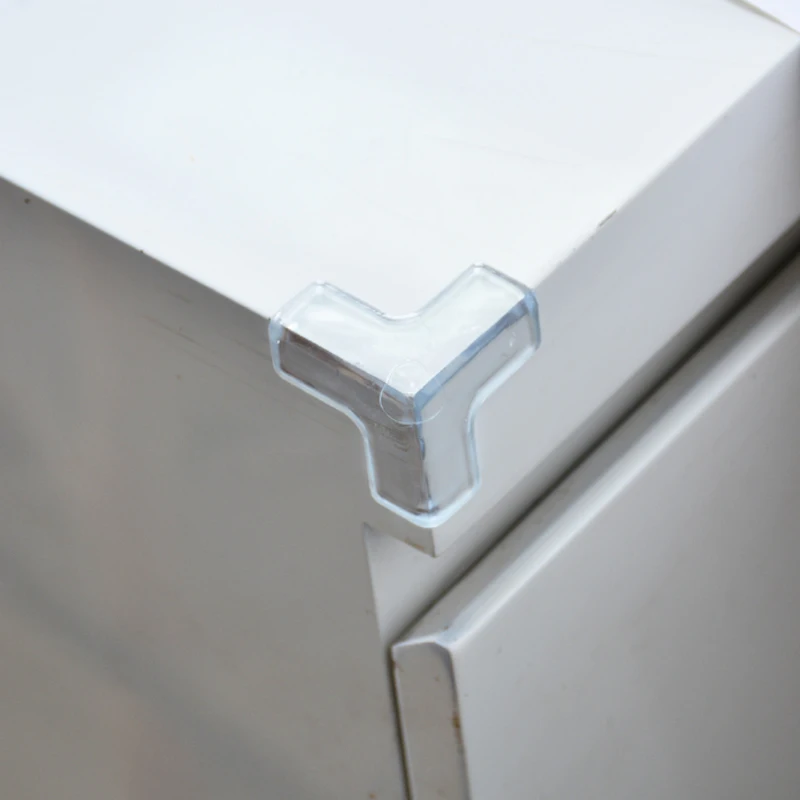 Baby Child Safety Proof PVC Corner Guards T Shape Baby Proofing Transparent Table Cover Guards