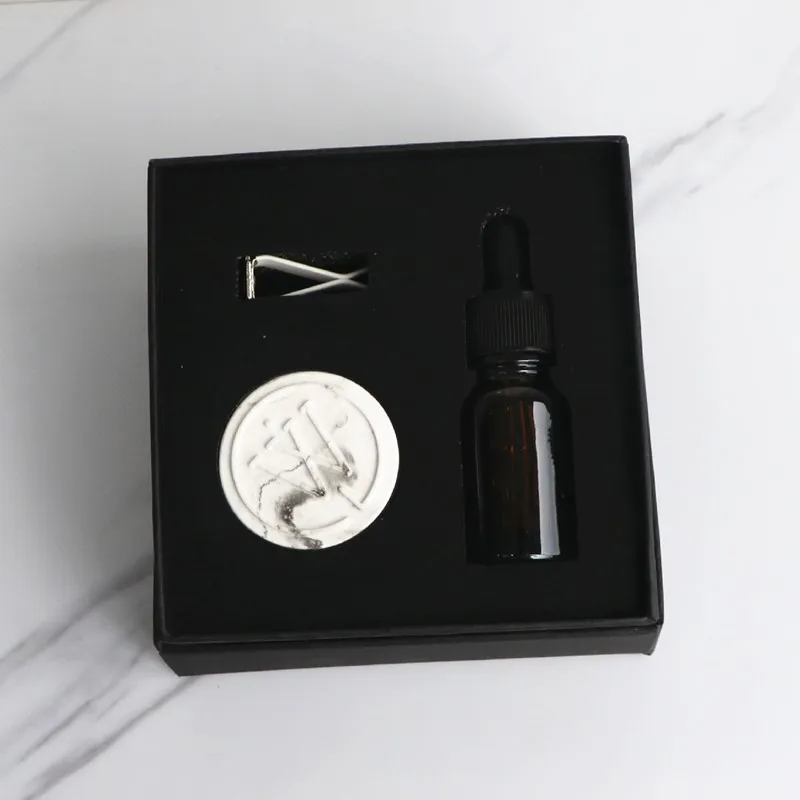 FinRu Stocked Wholesale Scented Ceramic Aromatherapy Essential Oil Diffuser Home Car Vent Clip Decoration Air Freshener